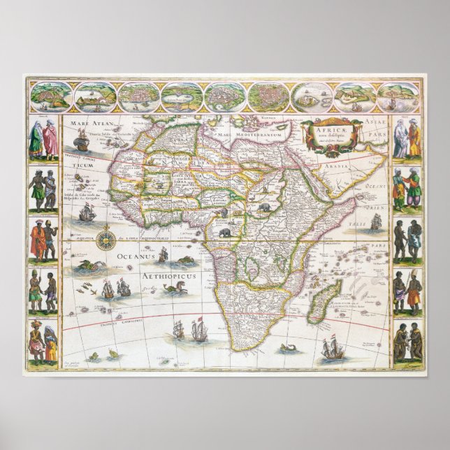 Affiches Africa Nova, c.1617 (Devant)
