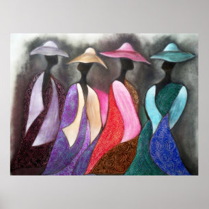 Affiches African Church Ladies