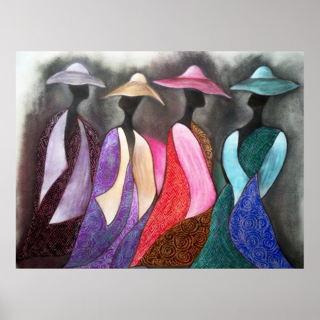 Affiches African Church Ladies (Devant)