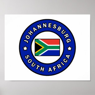 Affiches Afrique du Sud de Johannesburg