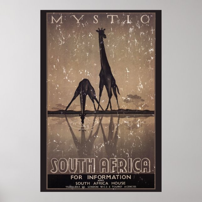 Affiches Afrique du Sud - en détresse (Devant)