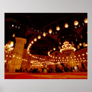 Affiches Afrique, Egypte, Le Caire, Mosquée Muhammad Ali, L