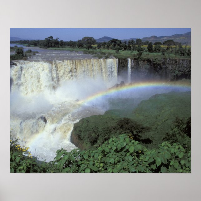 Affiches Afrique, Éthiopie, rivière Nil Bleu, Cataracte. 2 (Devant)