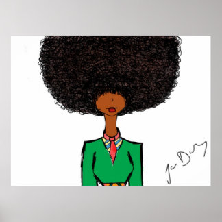 Affiches Afro Chick