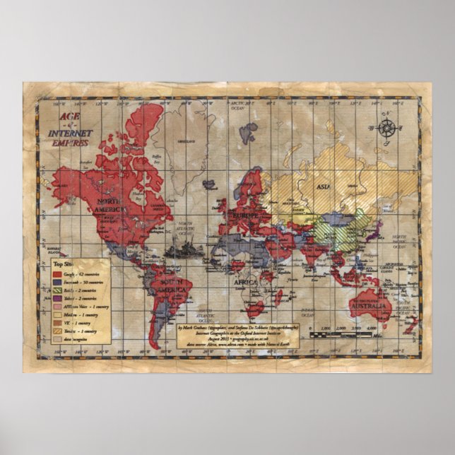 Affiches Âge des empires d'Internet (Devant)