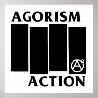 Agorisme Anarchie Action Black Drapeau