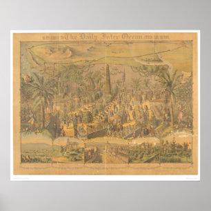 Affiches Agrume du sud de CA juste, Chicago, IL. (0283A)