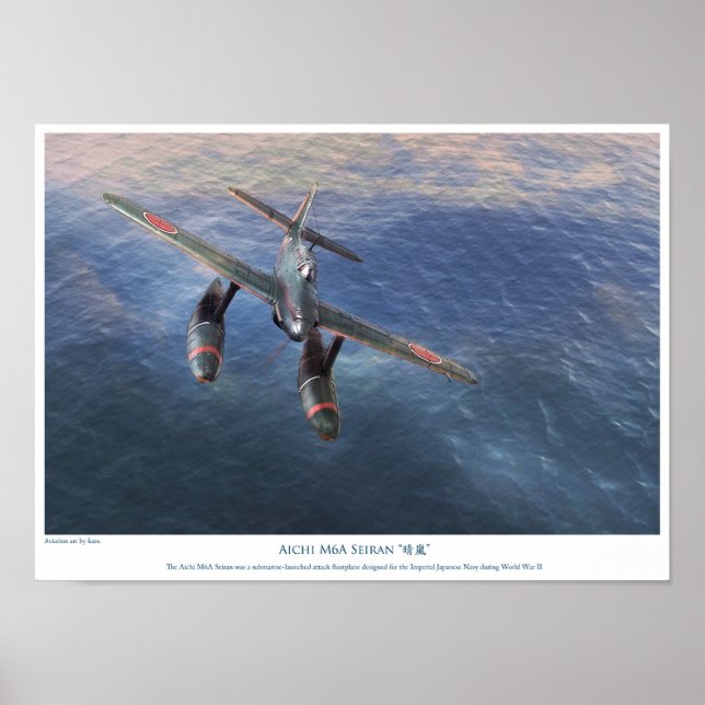 Affiches Aichi M6A Seiran (Devant)