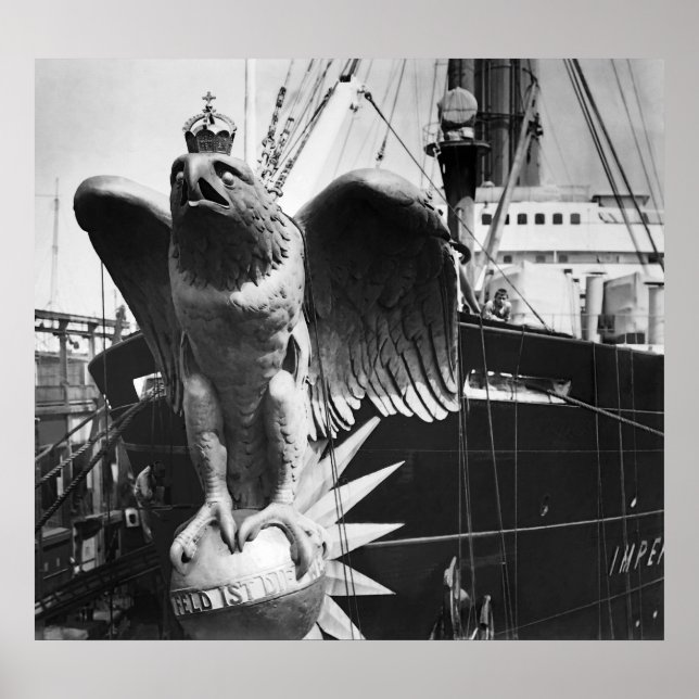 Affiches Aigle de l'impératrice (Devant)