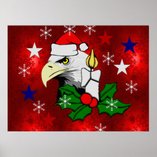 Affiches Aigle de Noël