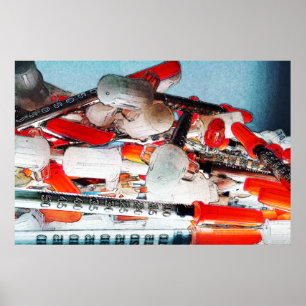 Affiches Aiguilles Médicales