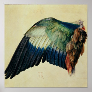 Affiches Aile d'un rouleau bleu, 1512