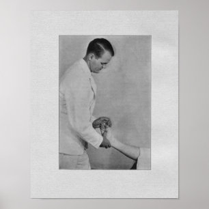 Affiches Ajustement d'extrême chiropratique Vintage Imprime