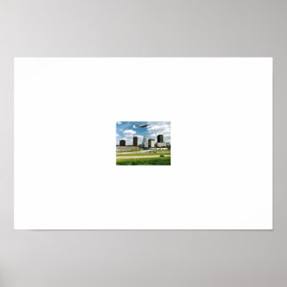 Affiches Akron Ohio Skyline