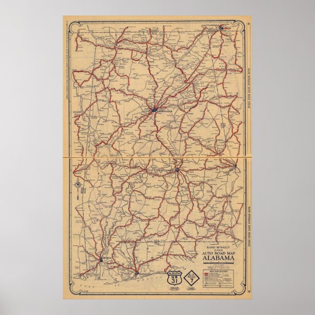 Affiches Alabama 4 (Devant)