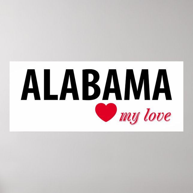 Affiches Alabama mon amour (Devant)