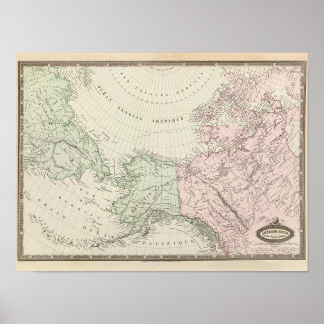 Affiches Alaska, Canada, Russia (Devant)