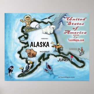 Affiches Alaska USA