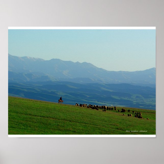 Affiches Alatau, Kazakhstan (Devant)