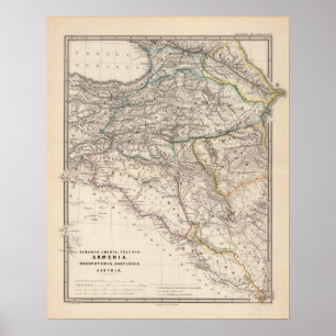 Affiches Albania, Iberia, Colchis, Armenia, Mesopotamia