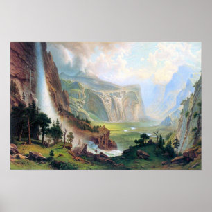 Affiches Albert Bierstadt-Demi-Dôme à Yosemite