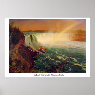 Affiches Albert Bierstadt, Niagara Falls.