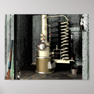 Affiches Alcool illégal toujours