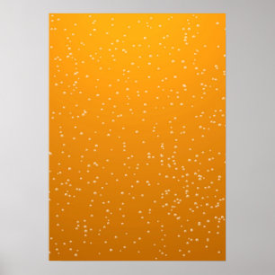 Affiches Ale avec de minuscules bulles Art Arrière - plan
