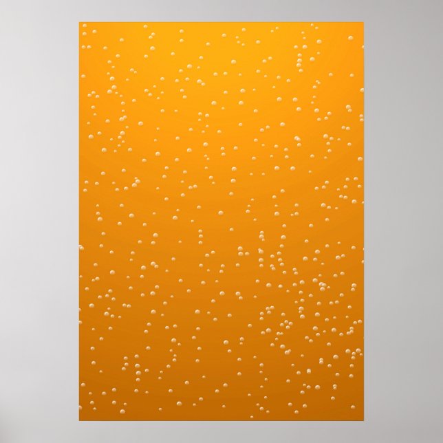 Affiches Ale avec de minuscules bulles Art Arrière - plan (Devant)