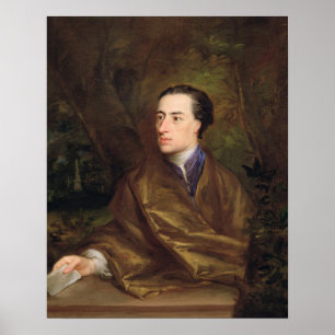 Affiches Alexander Pope (1688-1744) 1738 (huile sur toile)