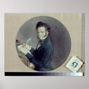 Affiches Alexander Pushkin à l'oeuvre, 1899