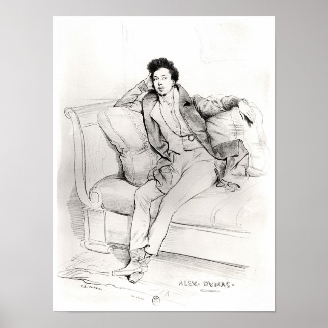 Affiches Alexandre Dumas Pere (Devant)