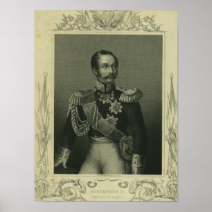 Affiches Alexandre II de Russie