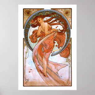 Affiches Alfons Mucha : Danse