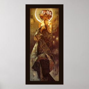 Affiches Alfons Mucha : Luna
