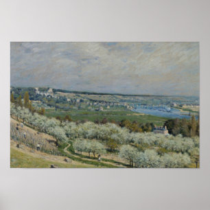 Affiches Alfred Sisley - La Terrasse à Saint-Germain