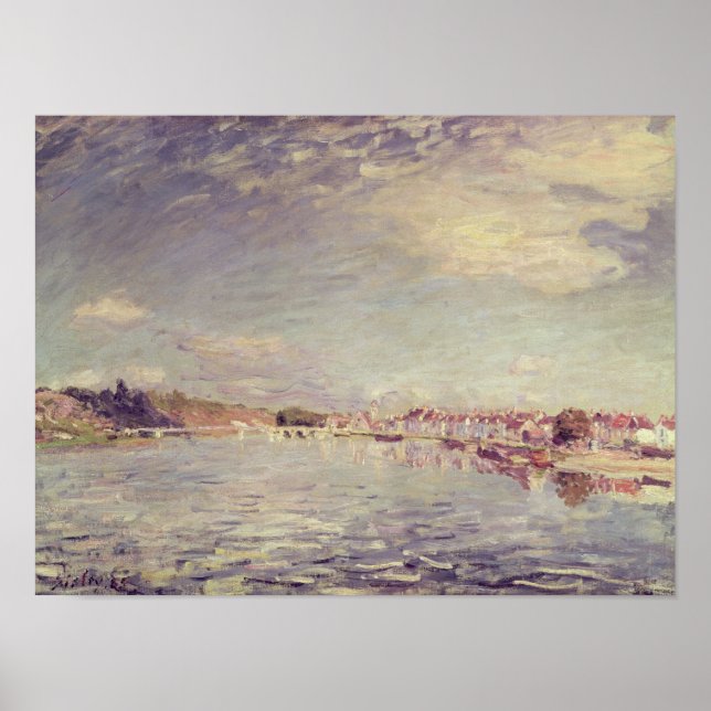 Affiches Alfred Sisley | Saint-Mammes (Devant)