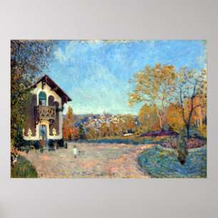 Affiches Alfred Sisley Vue de Marly-le-Roi de Coeur-Vola