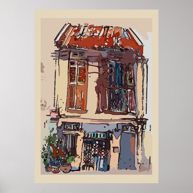 Affiches Alger Point House (Devant)