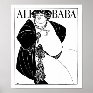 Affiches Ali Baba, Aubrey Beardsley