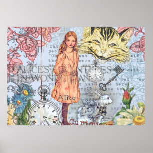 Affiches Alice au pays des merveilles Classique Lapin du Ch
