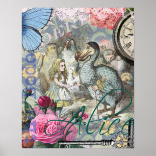 Affiches Alice au pays des merveilles Dodo Œuvre d'art clas