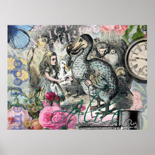 Affiches Alice au pays des merveilles Dodo Œuvre d'art clas