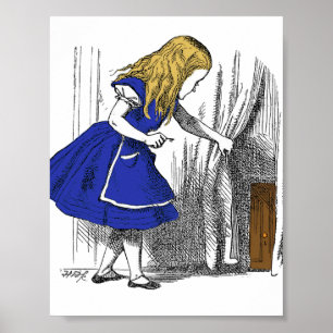 Affiches Alice au pays des merveilles - La petite porte