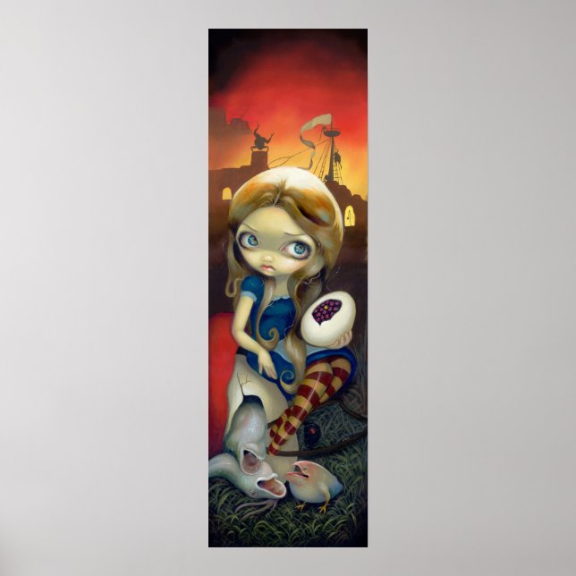 Affiches Alice dans une vision de Brueghel ART IMPRIMER Won (Devant)