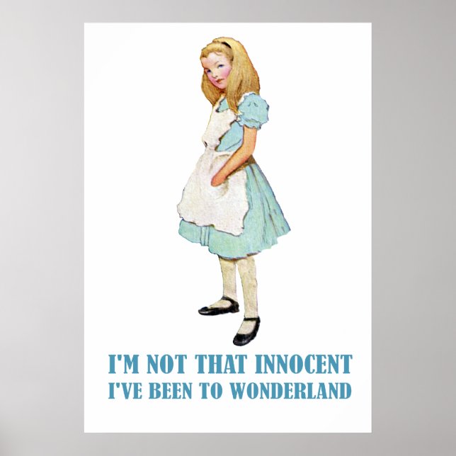 AFFICHES ALICE - JE NE SUIS PAS SI INNOCENT (Devant)