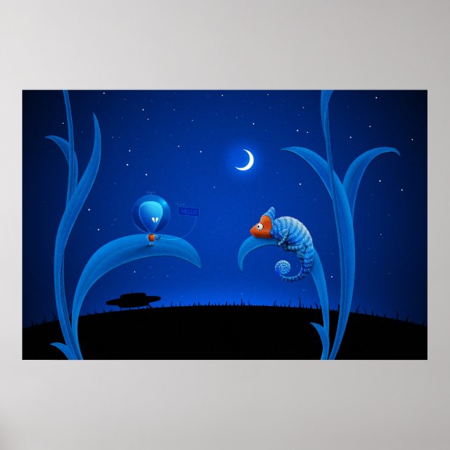Affiches Alien et Chameleon (Devant)