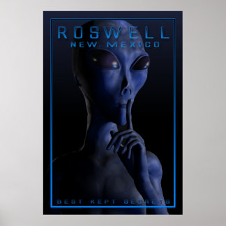 Affiches Alien, être, OVNI, Roswell, mystère, rencontre, ab