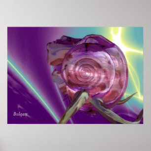 Affiches ALIEN NEREIDE /NYMPHE DE L'EAU, COQUILLE ROSE Sci-