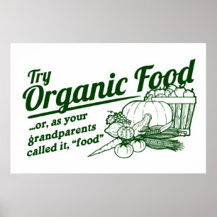 Affiches Alimentation biologique - vos grands-parents l'ont